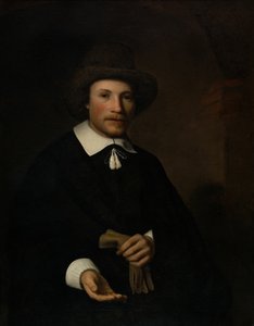 Egy férfi portréja alkotó: Nicolaes Maes