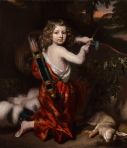 Egy ismeretlen fiú portréja alkotó: Nicolaes Maes