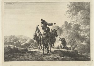 dudás alkotó: Nicolaes Pietersz Berchem