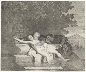 Susanna és a vének alkotó: Nicolaes Van Helt Stockade