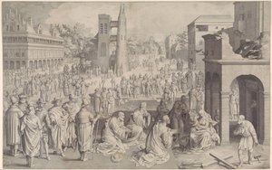 A királyok imádása alkotó: Nicolaes de Bruyn