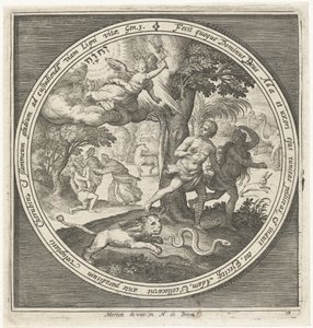 Kiűzetés a Paradicsomból alkotó: Nicolaes de Bruyn