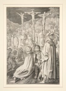 A keresztre feszítés (Passion sorozat) alkotó: Nicolaes de Bruyn