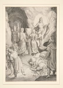 A feltámadás (Passion sorozat) alkotó: Nicolaes de Bruyn