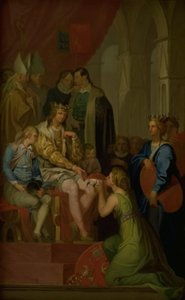 I. Keresztény Holstein tartományt hercegi állammá emeli 1460-ban alkotó: Nicolai Abildgaard