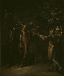 Ludvig Holbergs Niels Klim utazása című művétől a földalatti világig alkotó: Nicolai Abildgaard