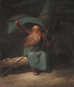 Ossian Hattyúdalát énekli alkotó: Nicolai Abildgaard