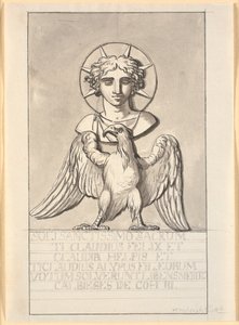 A napisten képe egy sas fölött alkotó: Nicolai Abildgaard