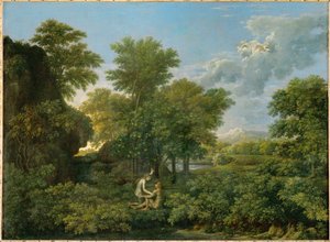 Le Printemps, ou le Paradis Terrestre - Tavasz, vagy a földi paradicsom ... alkotó: Nicolas (attr.to) Poussin