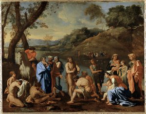 Saint Jean baptisant le peuple - Szent János megkereszteli a népet ...