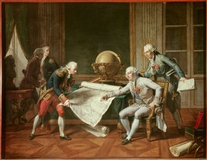 XVI. Lajos francia király (1754-1793) utasításokat adott Jean-Francois Galaup kapitánynak, La Perouse grófnak (Jean Francois Laperouse)