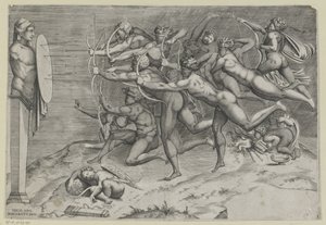 A művelet alkotó: Nicolas Beatrizet (attributed to)