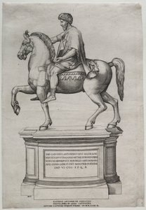 Marcus Aurelius lovas szobra, 1548.