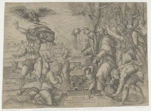 Ajánlat van Iphigenia alkotó: Nicolas Beatrizet