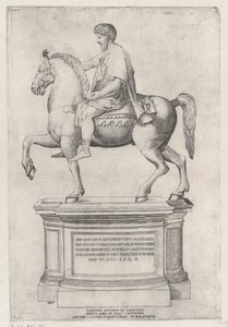 Marcus Aurelius lovas szobra a Capitoliumon, 1548., 1548.
