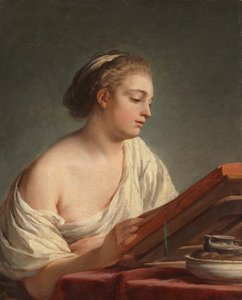 Olvasó asszony, 1769 alkotó: Nicolas-Bernard Lepicie