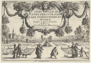 Címtábla, a Nagyon hasznos virágok új könyvéből, 1645., 1645.