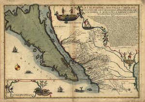 La Californie ou Nouvelle Caroline - a művek színháza, A Compa. e Jesus apostoli művei Amerikában Septe. LOC 96686640