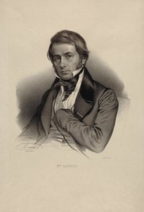 Victor Cousin filozófus portréja 1792-1867. alkotó: Nicolas Eustache Maurin