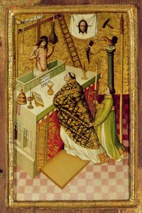 Szent Gergely miséje alkotó: Nicolas Frances