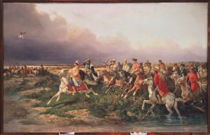 I. Alexis cár solymászata (mondta a nagyon békés alkotó: Nicolas Gregorovitch Svertschkoff