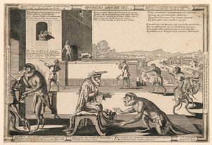 Singeries Amouresuses, 2. tábla alkotó: Nicolas Guerard