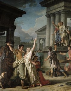 Virginius meg akarja ölni a lányát, 1783