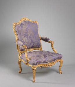 Fotel, 1755 körül alkotó: Nicolas Heurtaut