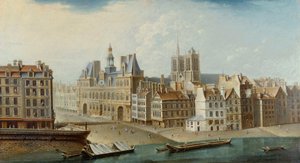 A Városháza és a Place de Grève, 1753.