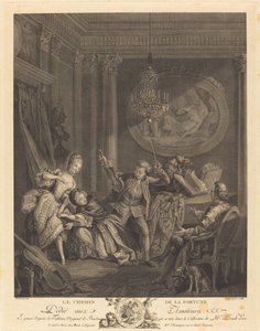 A szerencse felé vezető út alkotó: Nicolas Joseph Voyez after Pierre Antoine Baudouin