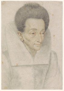 Egy idős nő portréja alkotó: Nicolas Lagneau