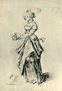 Fiatal nő, 16. század eleje, 1943. alkotó: Nicolas Manuel Deutsch