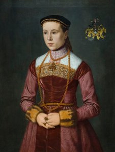 Susanna Stefan, Wolfgang Furter felesége, 1560-as évek eleje (olaj, vászon)