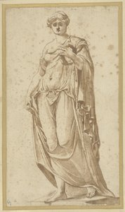 Flora Farnese, elölről nézve alkotó: Nicolas Poussin (possibly)