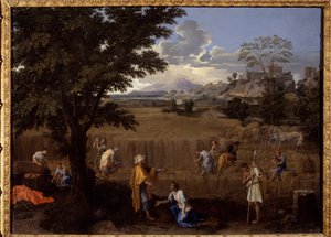 Nyár vagy Ruth és Boáz alkotó: Nicolas Poussin