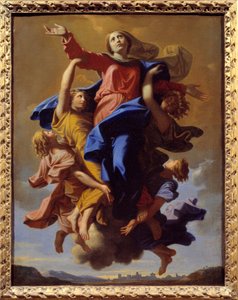 Nicolas Poussin A Szűz Mennybemenetele című festménye alkotó: Nicolas Poussin