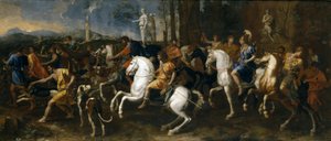 Meleager vadászata, 1634-9 alkotó: Nicolas Poussin