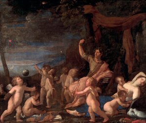 Ovidius diadala (olaj, vászon) alkotó: Nicolas Poussin