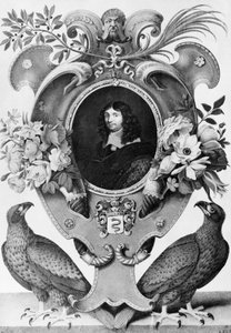 Jean-Baptiste Colbert (1619-1683) francia államférfi portréja, Nicolas Robert (1614-1685) metszet alkotó: Nicolas Robert