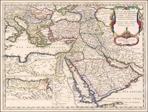 1654-es térkép - A törökök nagyurának vagy az oszmánok szultánjának birodalma Ázsiában, Afrikában és Európában.