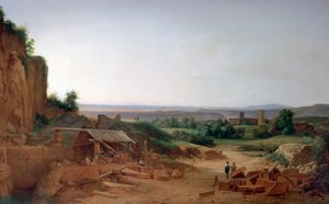 „Quarry around Lyon”, 1805-1856 alkotó: Nicolas Victor Fonville