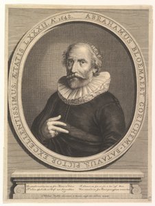 Abraham Bloemaert portréja, 17. század. alkotó: Nicolas Visscher