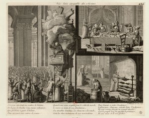 A szerzetesek nagyon hihető életei c. 1789. alkotó: Nicolas Walkcheim