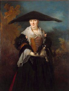 A gyönyörű strasbourgi portré Nicolas de Largilliere (1656-1746) festménye 1703 Strasbourg, Musee des Beaux Arts. alkotó: Nicolas de Largillière