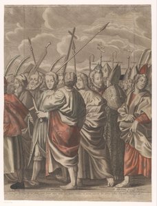 Krisztus diadalmenete az Ó- és Újszövetség figuráival (hetedik rész) Jézus Krisztus diadala (cím a tárgyon)