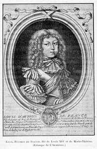 Cabanès, hercegek oktatása012 Lajos, Franciaország dámfőnöke, XIV. Lajos és Marie-Thérèse fia.