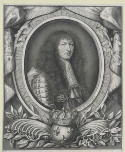 XIV. Lajos francia király (metszet)