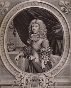 Francia Lajos, Grand Dauphin, gyermekként, 17. század 1894