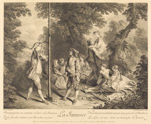A fiatalság alkotó: Nicolas de Larmessin IV after Nicolas Lancret