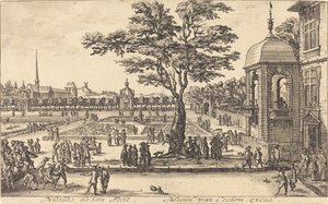 Kilátás a kertre alkotó: Nicolas de Son
